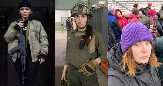 ucraina donne soldato
