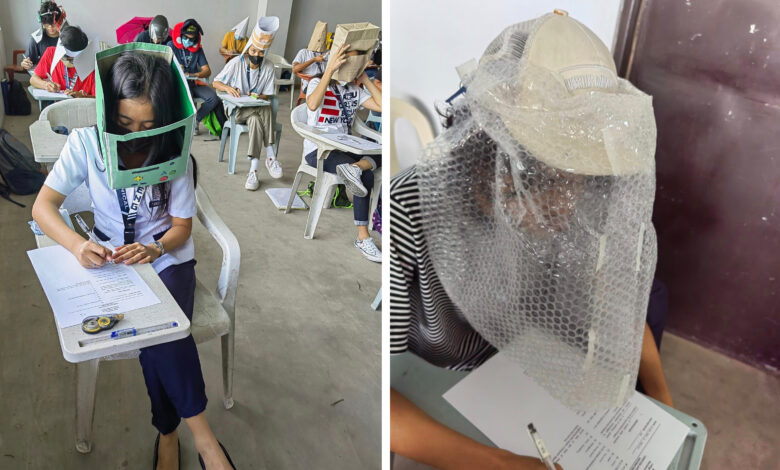 cappelli scuola filippine non copiare facebook